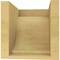 Ekena Millwork 7"W x 7"D x 7"H Wide Van Buren Rough Cedar Woodgrain TimberThane Corbel, Primed Tan CORUR07X07X07VANRCPR - alternate 6